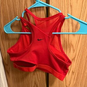 Nike Women's Vibrant Red Sports Bra
